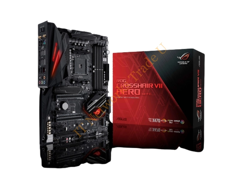 ASUS ROG CROSSHAIR VII HERO (WI-FI) AMD X470 Socket AM4 ATX