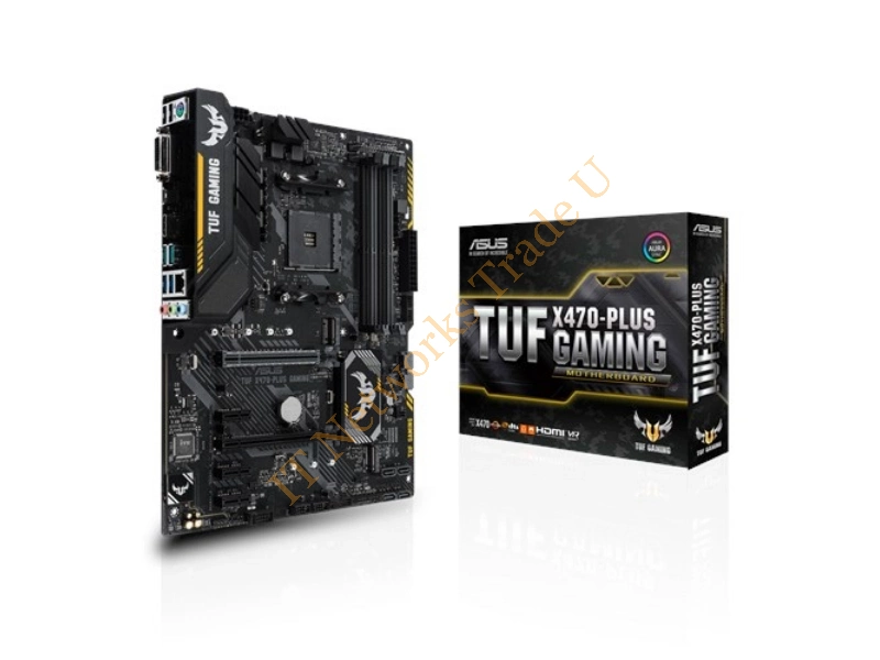 ASUS TUF X470-PLUS GAMING AMD X470 Socket AM4 ATX
