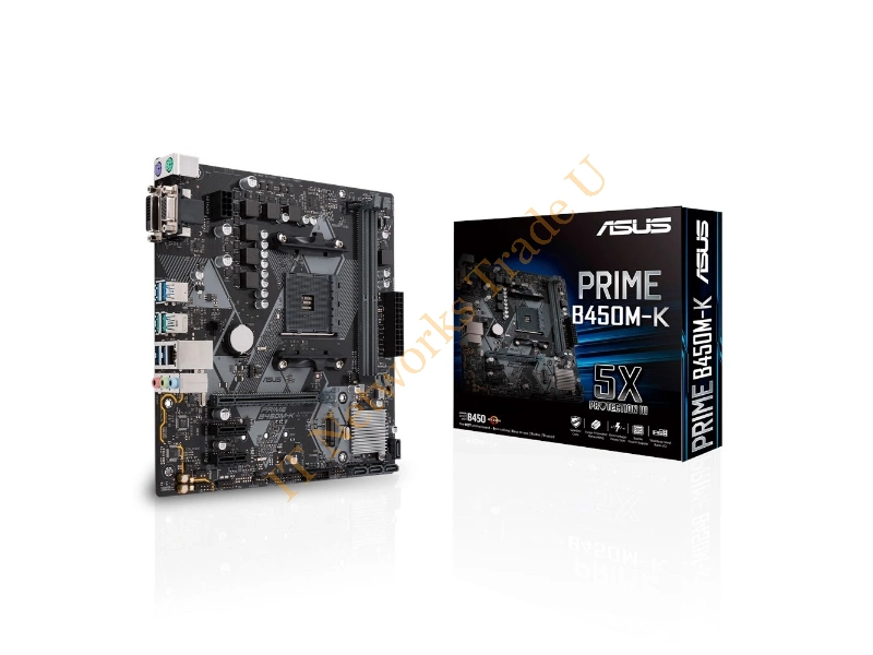 ASUS PRIME B450M-K Socket AM4 Micro ATX