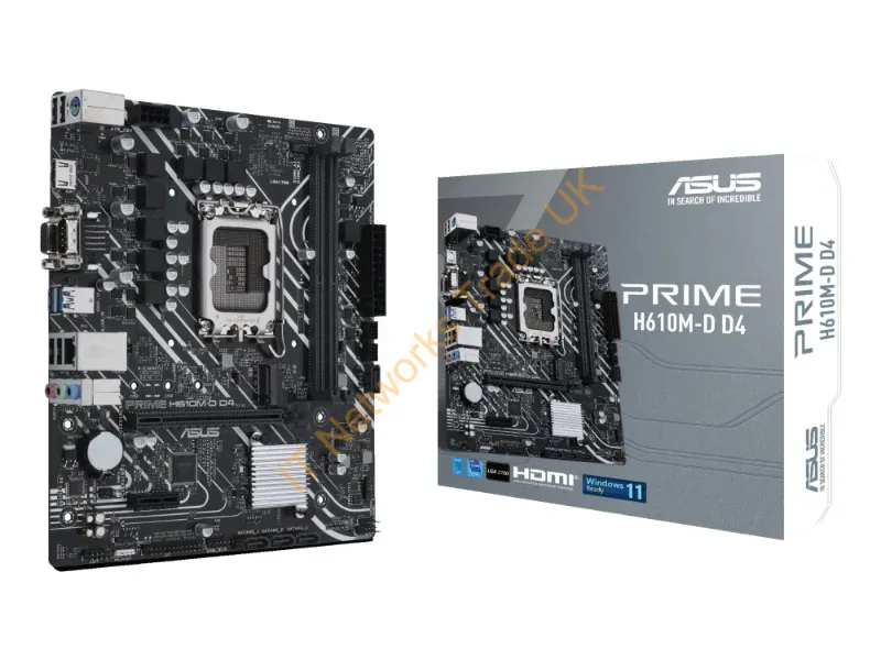 90MB1A00-M0EAY0 - ASUS PRIME H610M-D D4 (1700) (D)