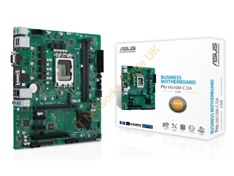90MB1A30-M0EAYC - ASUS PRO H610M-C-CSM D4 (1700) (D)