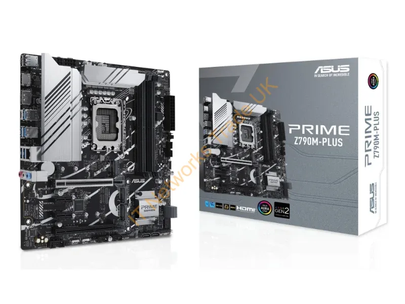 90MB1E70-M1EAY0 - ASUS Mainboard PRIME Z790M-PLUS - Micro ATX - LGA1700 - Inte