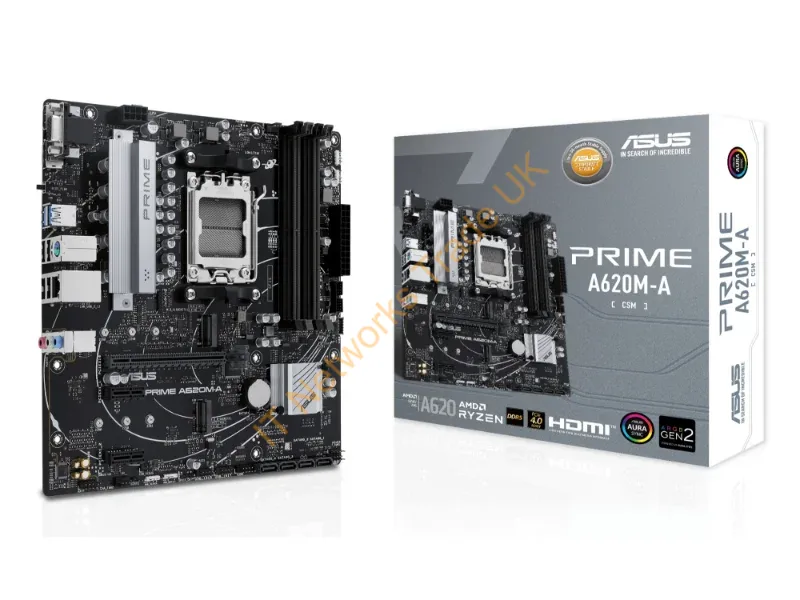 90MB1F10-M0EAYC - ASUS Mainboard PRIME A620M-A-CSM - Micro-ATX - Socket AMD AM