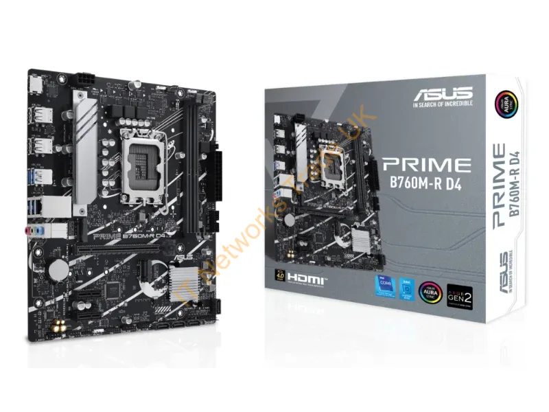 90MB1HA0-M0EAY0 - ASUS Prime B760M-R D4 (1700) (D)
