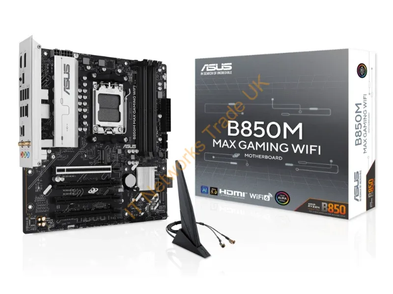 90MB1LL0-M0EAY0 - ASUS B850M MAX Gaming WIFI (AM5) (D)