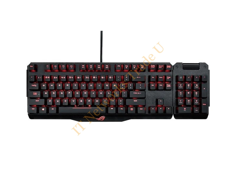 90MP00E0-B0DA00 - ASUS ROG Claymore USB QWERTZ German Black Keyboards