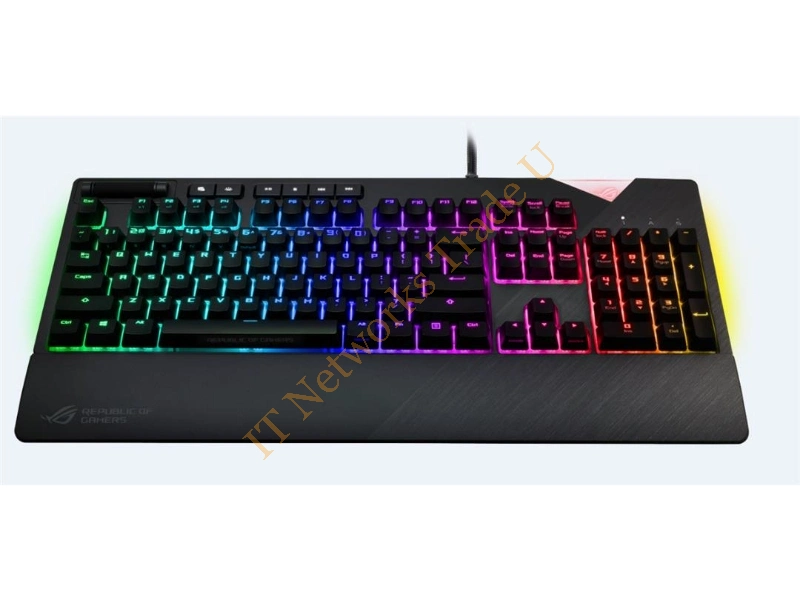 90MP00M0-B0DA00 - ASUS ROG Strix Flare USB QWERTZ German Grey Keyboards
