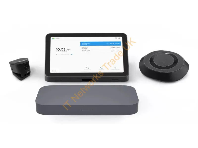 90MS02U2-M00030 - ASUS GQE20A-G5003UN Google Meet Small/Medium Room Kit video conferencing system 9 person(s) Ethernet LAN Group video conferencing system