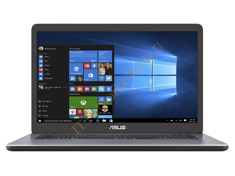 ASUS VivoBook X705UA-BX321T 1.60GHz i5-8250U 8th gen IntelCore i5 17.3" 1600 x 900pixels Grey Notebook Laptop System