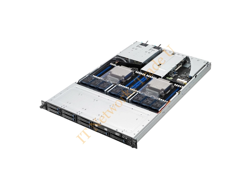 90SV03IV-M41CE0 - ASUS RS700-E8-RS8 V2 Intel C612 LGA 2011-v3 1U Black, Grey Server Barebone