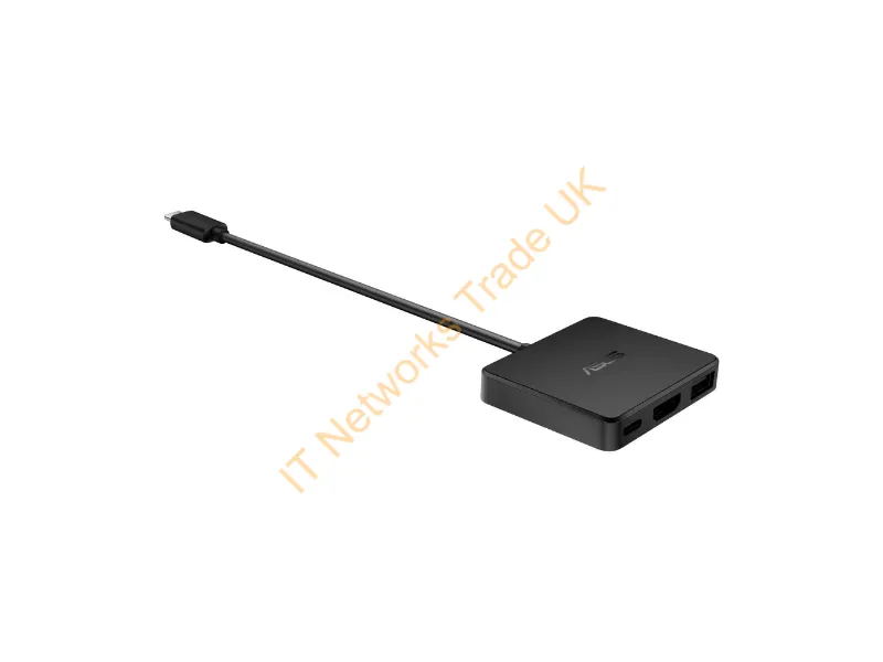 90XB0820-BDS000 - Asus Usb-C Mini Dock Wired Usb 3.2 Gen 2 (3.1 Gen 2) Type-C Black