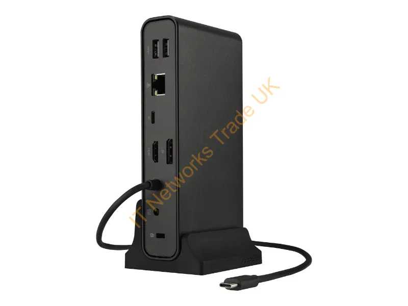 90XB08CN-BDS020 - ASUS Triple Display USB-C Dock DC300 Docking USB 3.2 Gen 2 (3.1 Gen 2) Type-C Black