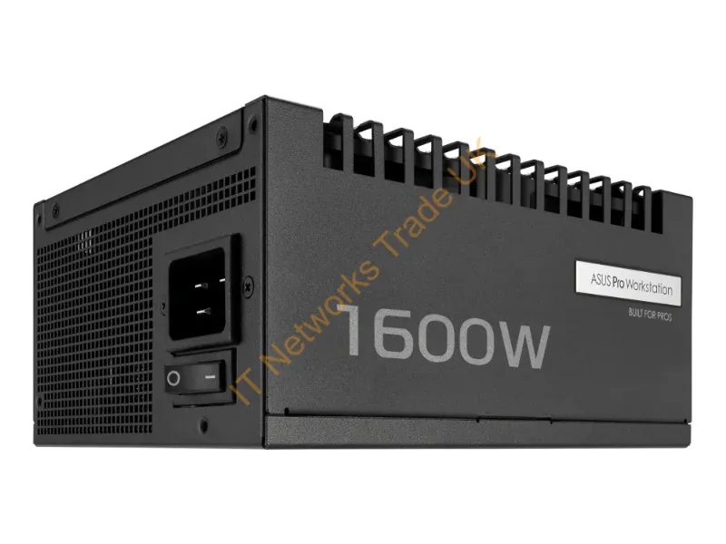 90YE00Z2-B0NA00 - ASUS Pro WS 1600W Platinum power supply unit 20+4 pin ATX ATX Black