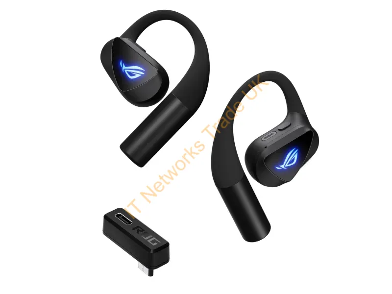 90YH0450-BTUA00 - ASUS ROG Cetra Open Wireless Headset True Wireless Stereo (TWS) Ear-hook Gaming Bluetooth Black