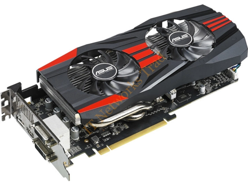 90YV04U2-M0NA00 ASUS Radeon R9270x 2GB PCI Express DVI H Video Graphics Card