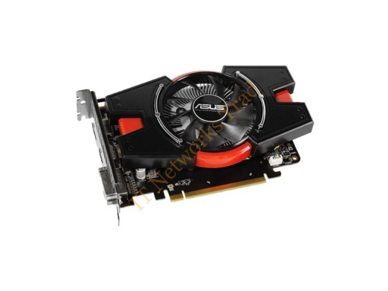90YV05U0-M0NA00 ASUS Radeon R7 250X 1GB 128-Bit GDDR5 PCI Express 3.0 DVI/ HDMI/ Display Port/ HDCP Support Video Graphics Card