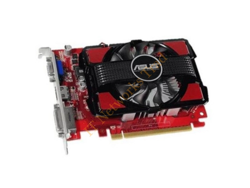 90YV0640-M0NA00 ASUS Radeon R7 250 OC 2GB 128-Bit GDDR3 HDMI/ DVI/ D-Sub Video Graphics Card
