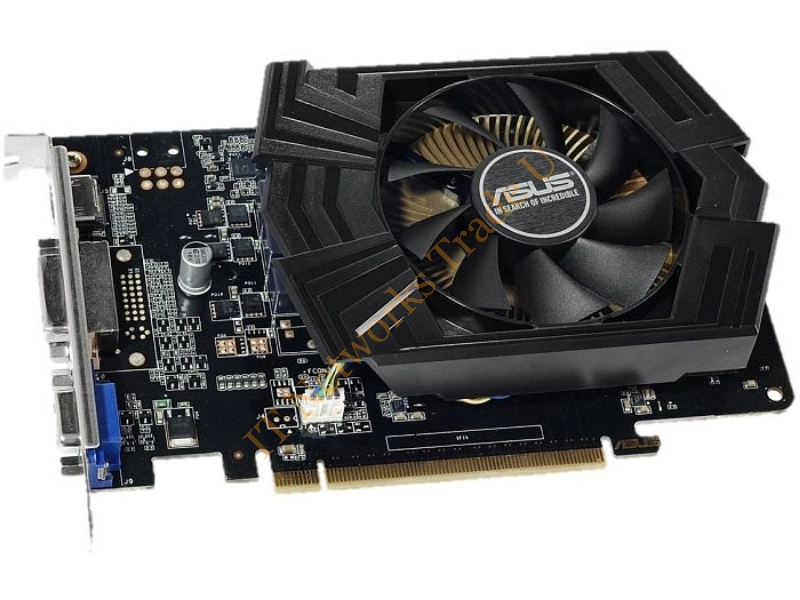 90YV06J0-M0NA00 ASUS GeForce GT 740 2GB 128-Bit DDR3 PCI Express 3.0 DVI/ HDMI/ D-Sub HDCP Support Video Graphics Card