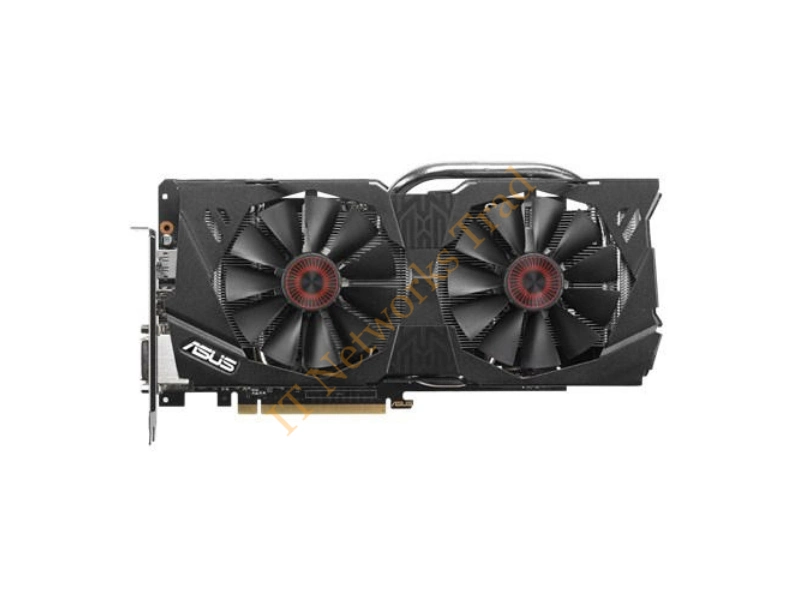 90YV07F0-M0NA00 ASUS nVidia GeForce GTX 970 4GB GDDR5 256-Bit PCI Express 3.0 DVI/ HDMI/ DisplayPort/ HDCP Support Video Graphics Card
