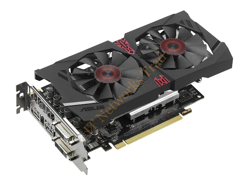 90YV0851-M0NA00 ASUS 4GB GDDR5 2x DVI/ HDMI/ DisplayPort PCI Express 3.0 x16 Video Graphics Card