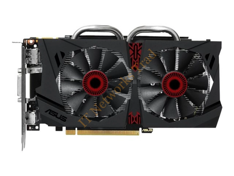 90YV08V1-M0NA00 ASUS 2GB GDDR5 2x DVI/ HDMI/ DisplayPort PCI Express 3.0 x16 Video Graphics Card