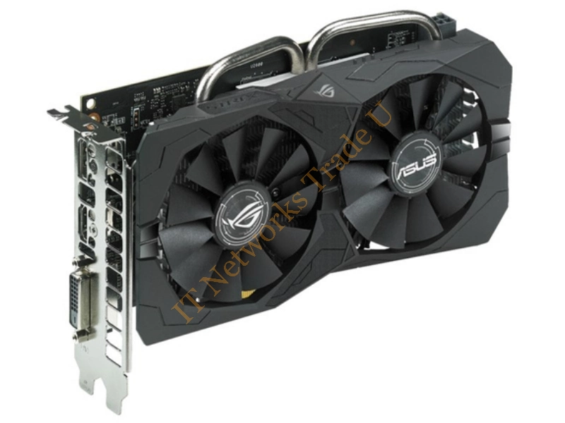 90YV09L1-M0NA00 ASUS ROG Radeon RX460 Strix Gaming 4GB GDDR5 128-Bit HDMI / DisplayPort / DVI-D PCI Express 3.0 x16 Video Graphics Card