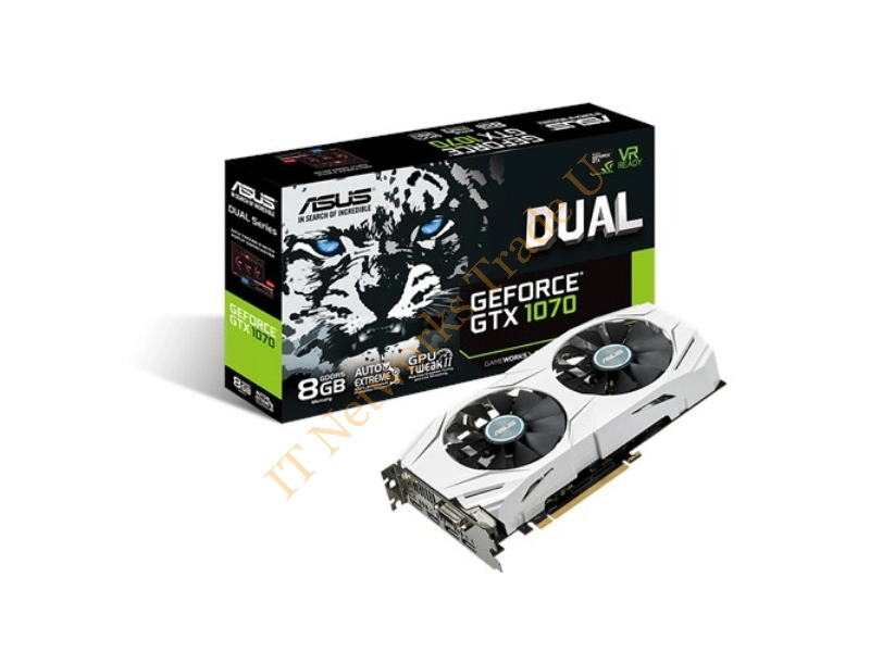 ASUS DUAL-GTX1070-8G GeForce GTX 1070 8GB GDDR5 Graphic card