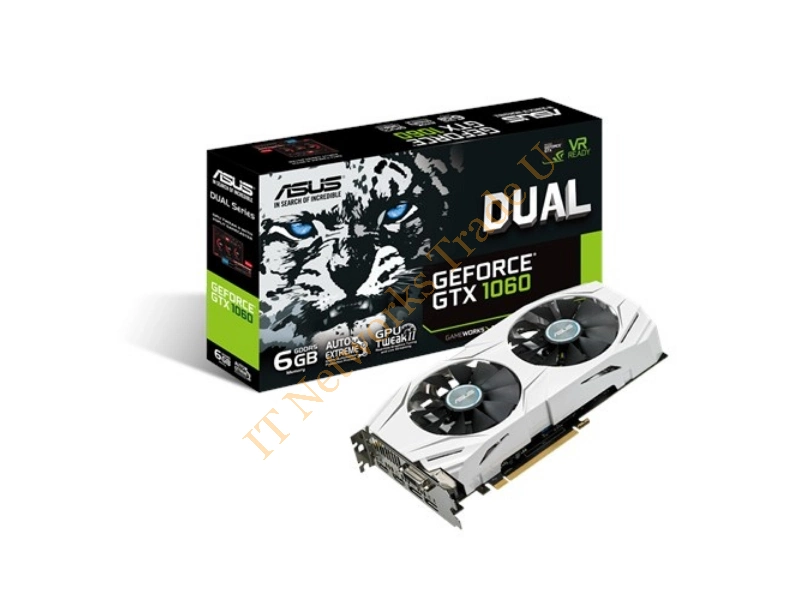 ASUS DUAL-GTX1060-6G GeForce GTX 1060 6GB GDDR5 Graphic card