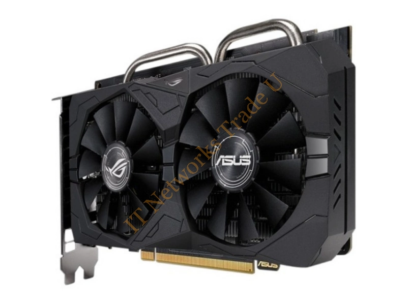 90YV0AH0-M0NA00 ASUS ROG-STRIX-RX560-O4G-Gaming AMD Radeon RX 560 4GB GDDR5 128-Bit HDMI / DisplayPort / DVI PCI Express 3.0 x16 Video Graphics Card