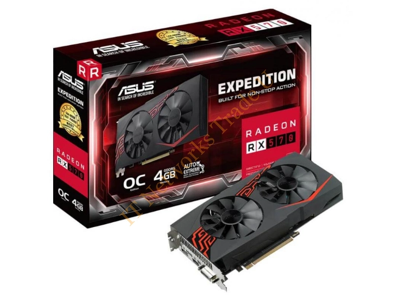 ASUS EX-RX570-4G Radeon RX 570 4GB GDDR5 Graphic card