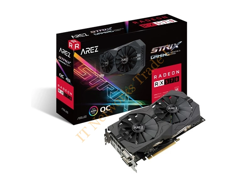 ASUS AREZ-STRIX-RX570-O4G-GAMING Radeon RX 570 4GB GDDR5 Graphic card