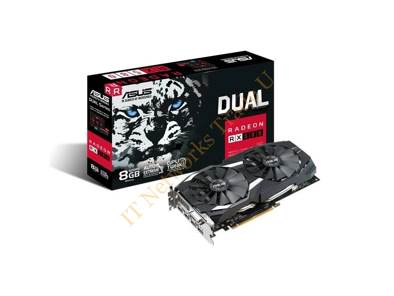 ASUS DUAL-RX580-8G Radeon RX 580 8GB GDDR5 Graphic card