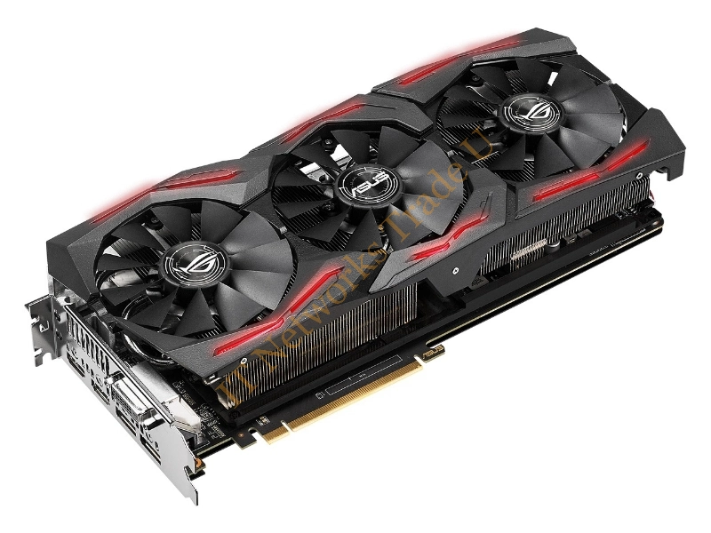 ASUS ROG-STRIX-RXVEGA64-O8G-GAMING Radeon RX Vega 64 8GB High Bandwidth Memory 2 (HBM2) Graphic card