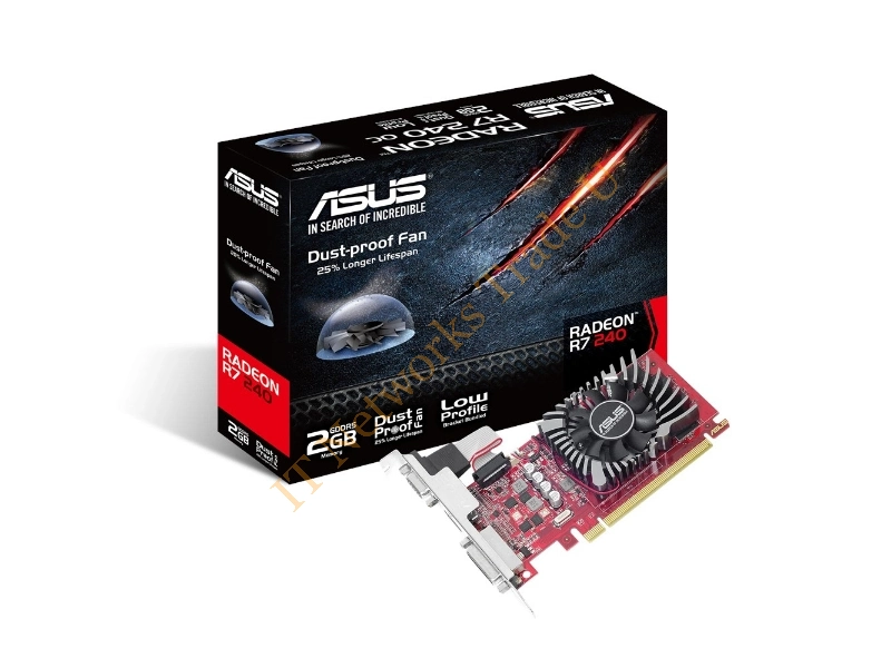 ASUS R7240-2GD5-L Radeon R7 240 2GB GDDR5 Graphic card