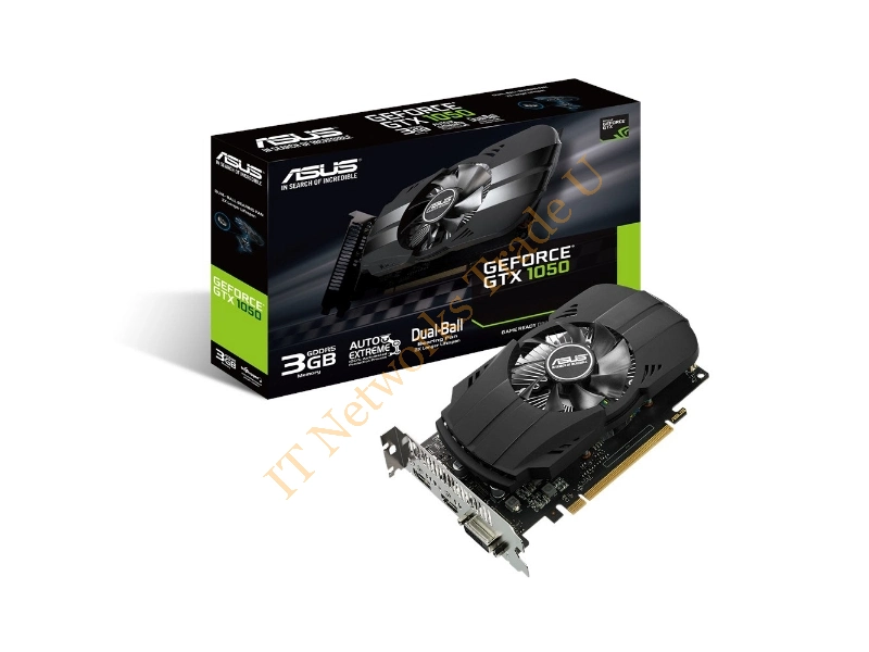 ASUS PH-GTX1050-3G GeForce GTX 1050 3GB GDDR5 Graphic card