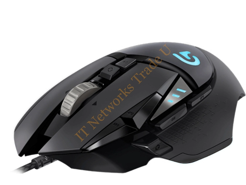 910-004618 - Logitech G502 USB Optical 12000DPI Right-hand Black mice