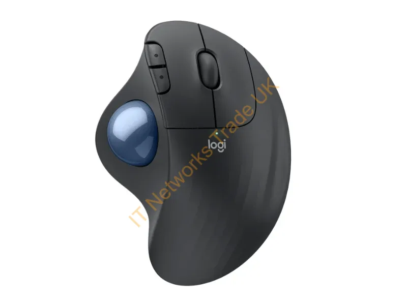 910-006221 - Logitech Mouse ERGO M575 WIRELESS TRACKBALL Black BT