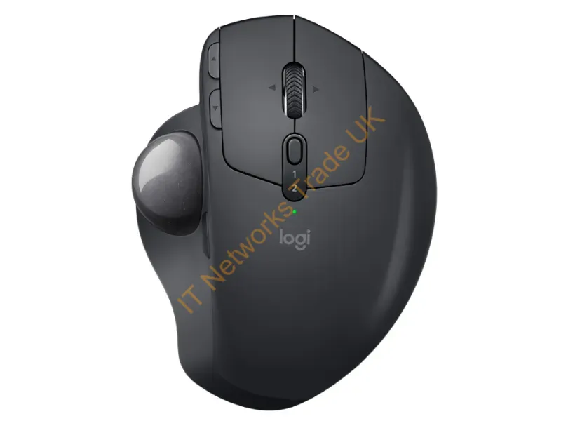 910-007247 - Logitech Mx Ergo S Plus Mouse Office Right-Hand Rf Wireless + Bluetooth Trackball 2048 Dpi