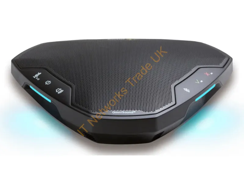 910101081 - Konftel Ego USB/Bluetooth Black speakerphone
