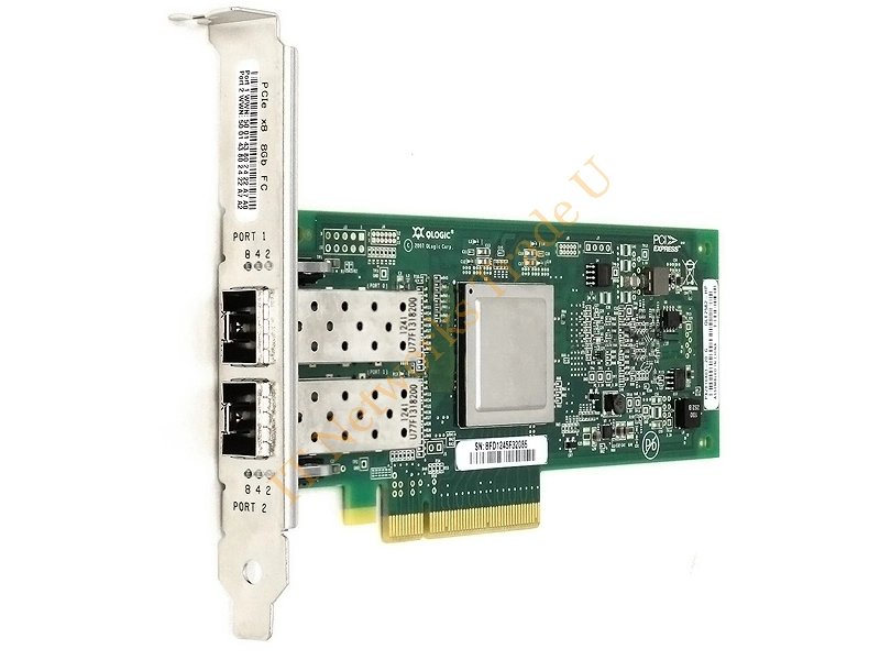 910406-020 HP 2GB Cache 4-Port Fibre Channel 8Gb/s HBA Network Adapter Module for System Storage