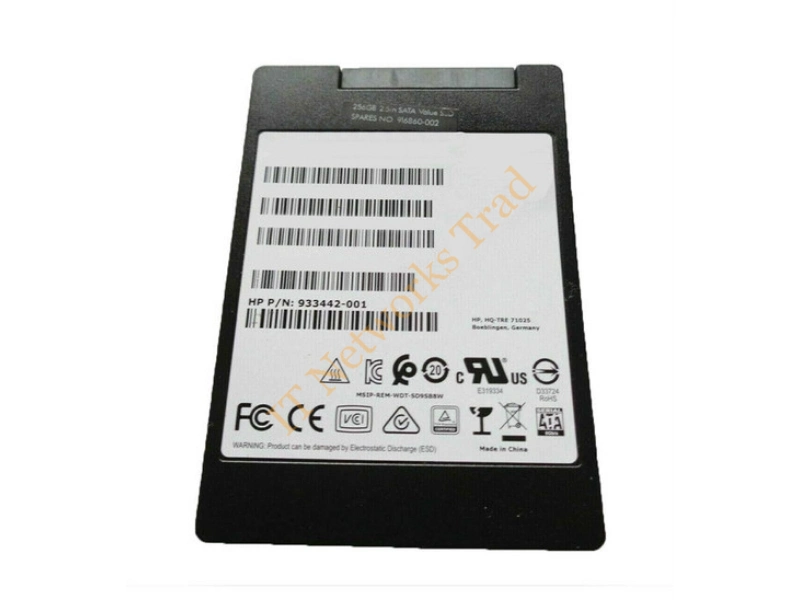 910591-001 HP 256GB SATA3 2.5-inch Solid State Drive SSD Storage