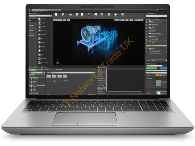 913A4EC#ABA - Hp Zbook Fury 16 G10 Mobile Workstation 16" Wuxga Intel Core I7 I7-13850Hx 32 Gb Ddr5-Sdram 512 Gb Ssd Nvidia Rtx A1000 Wi-Fi 6E (802.11Ax) Windows 11 Pro Gray