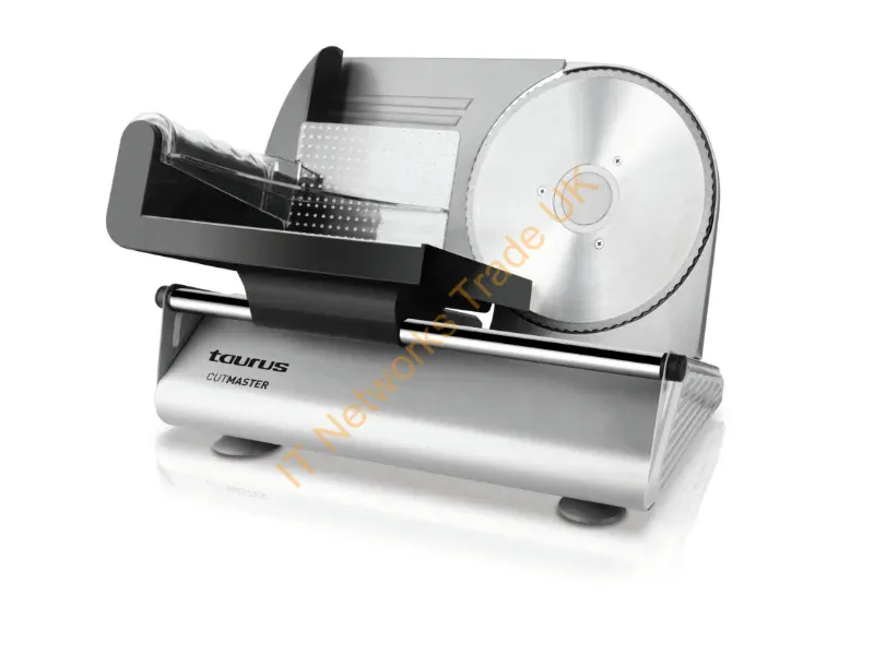 915511000 - Taurus Cutmaster slicer Electric 150 W Black, Stainless steel