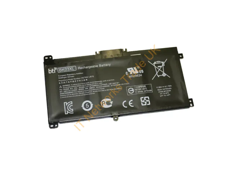 916811-855-BTI - Bti 916811-855- Industrial Rechargeable Battery Lithium-Ion (Li-Ion) 3470 Mah 11.55 V