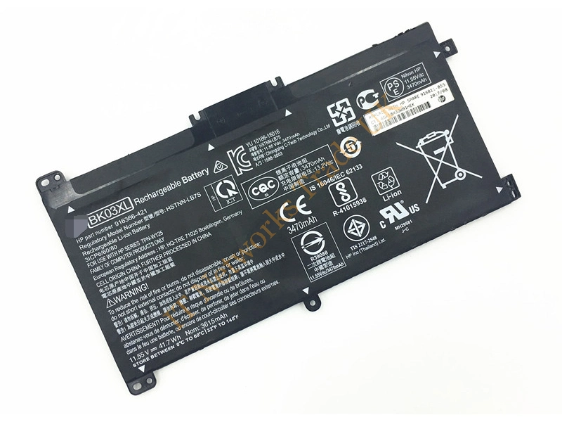 916811-855 HP 3-Cell 3615mAh 11.55v Battery for Pavilion x360 Laptop Battery