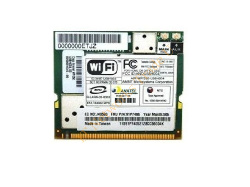 91P7406 IBM Cisco Aironet Wireless 802.11b MP1350 IBM T30 T40 X30 Wireless LAN Card