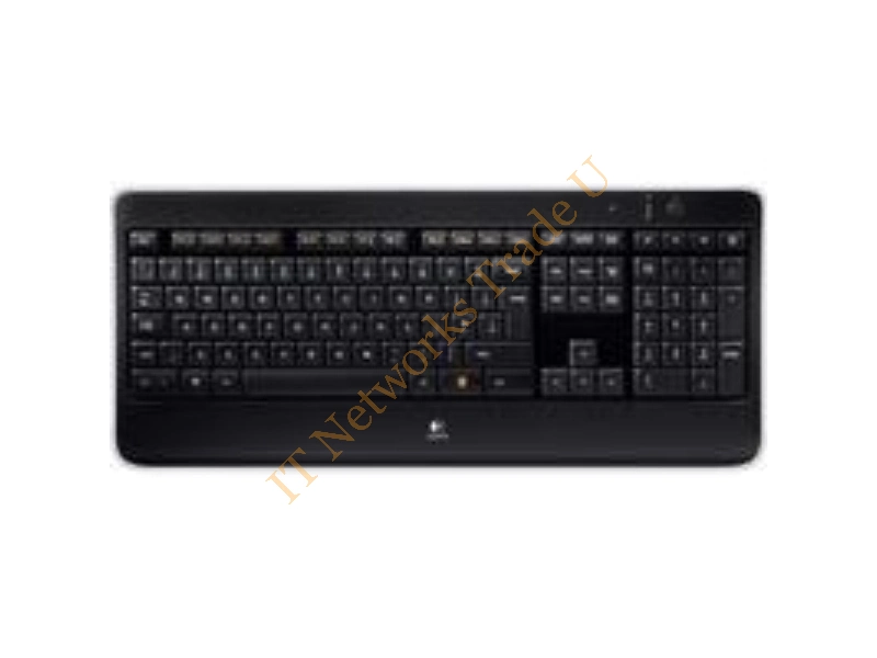 920-002382 - Logitech K800 RF Wireless QWERTY UK English Black Keyboards