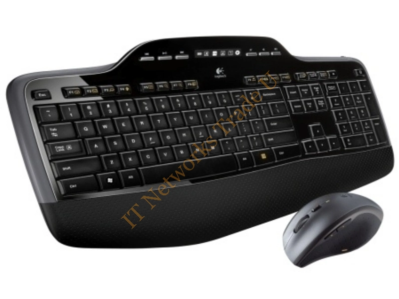 920-002440 - Logitech MK710 RF Wireless QWERTY International EER Black Keyboards