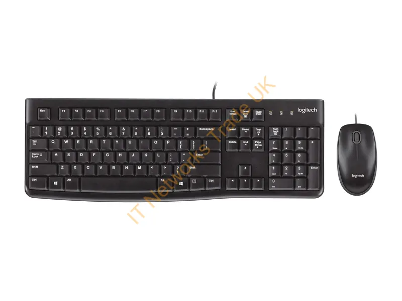920-002565 Logitec -h Desktop MK120 Mouse & Keyboard Combo Desktop Keyboard