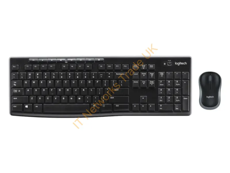 920-004536 Logitec -h Desktop MK270 Wireless Mouse & Keyboard Combo Desktop Keyboard